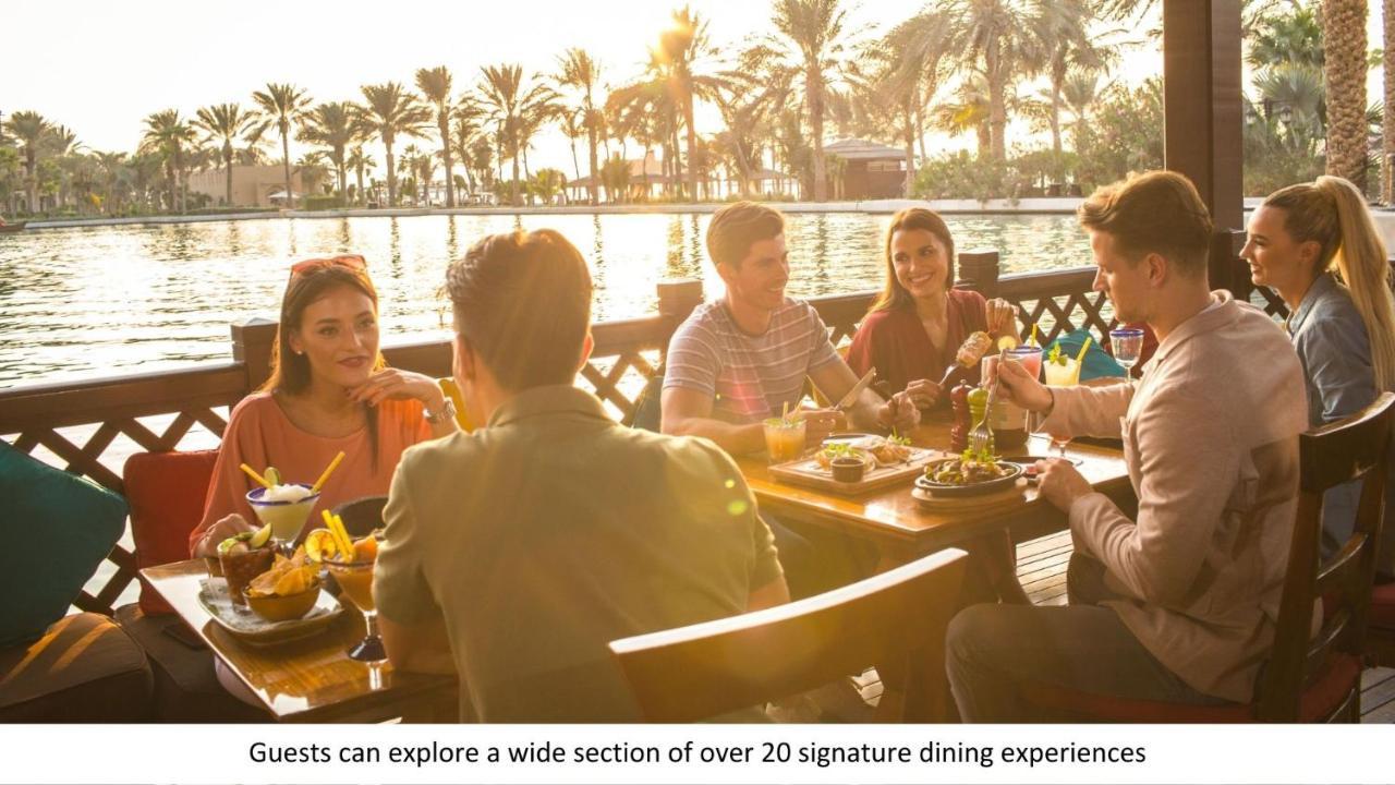 Jumeirah Mina Al Salam Дубай Екстериор снимка Signature dining experiences