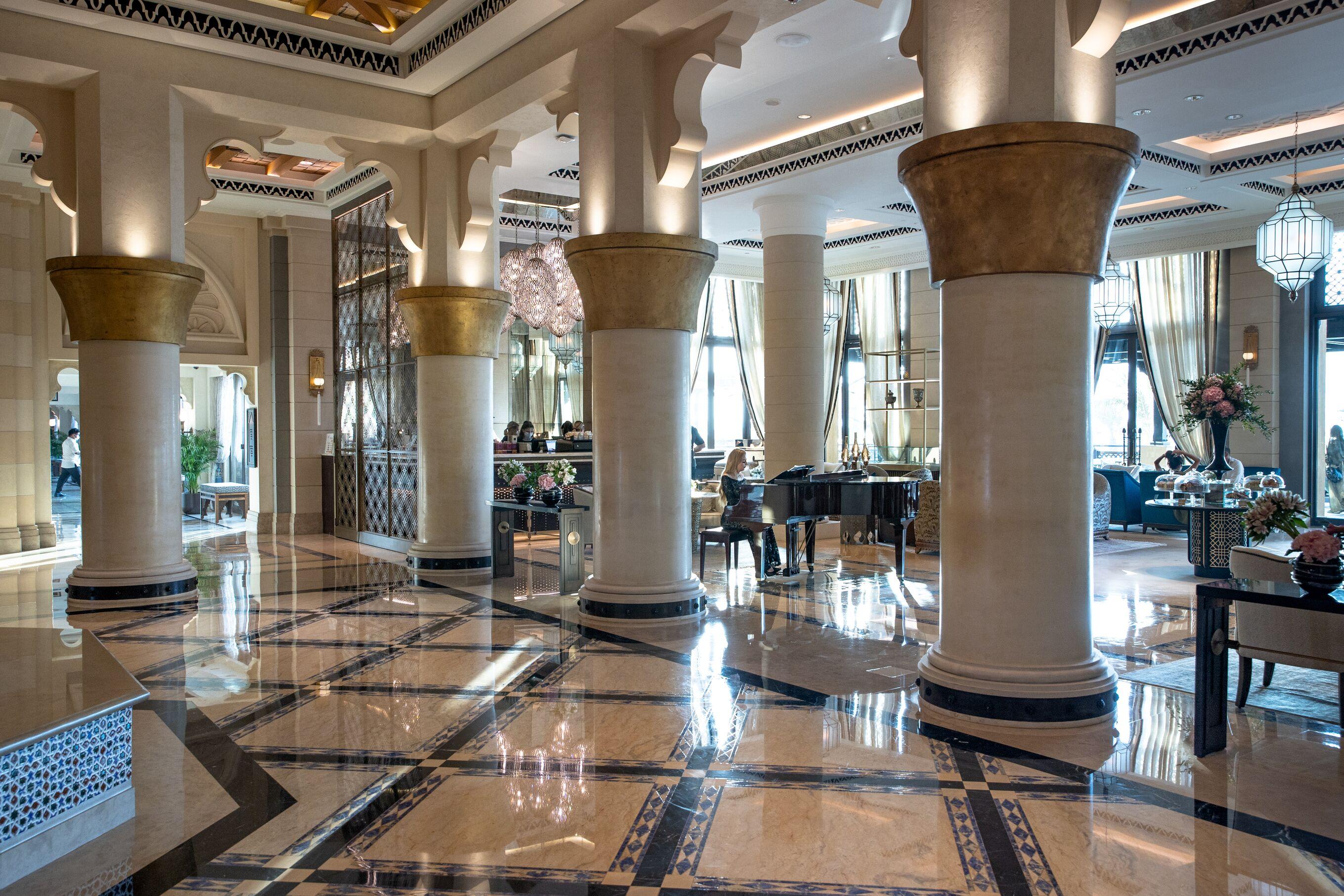 Jumeirah Mina Al Salam Дубай Екстериор снимка Lobby